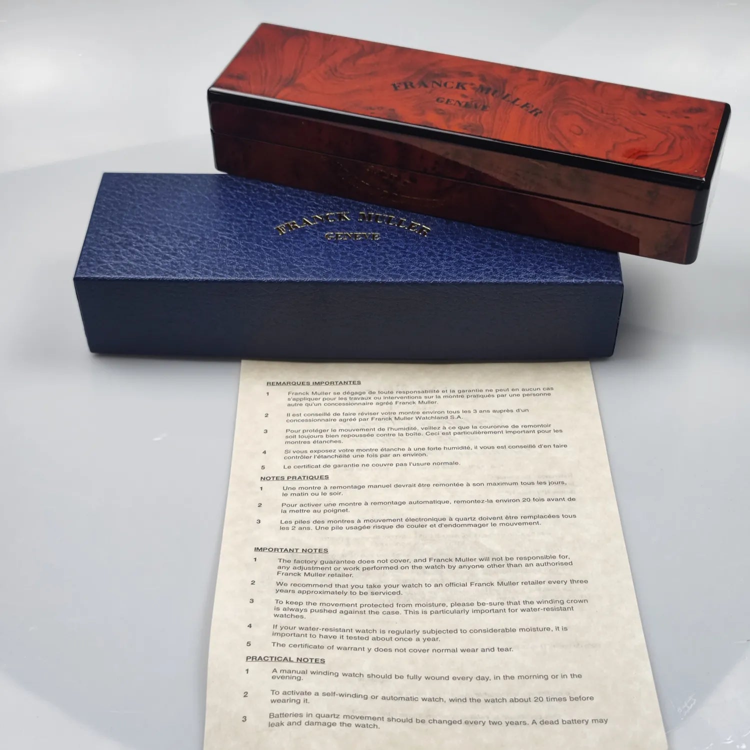 Franck Muller Watch Box Case | Replacement Watch Box