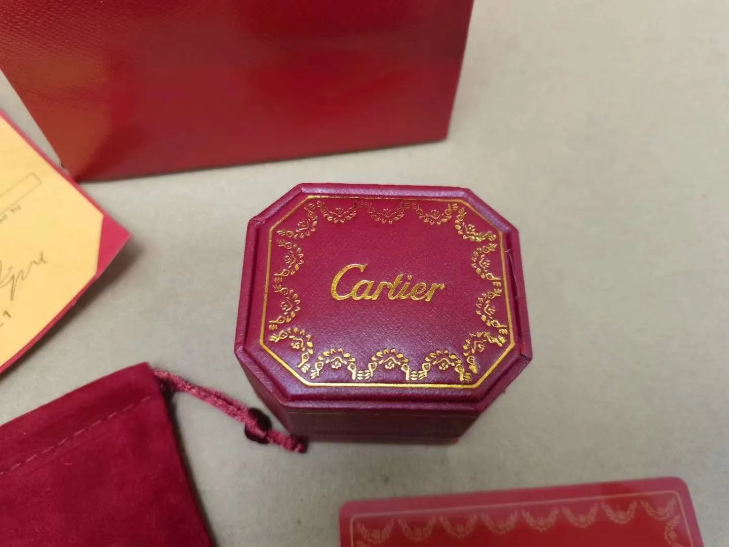 Cartier Ring Box | Replacement Jewelry Box